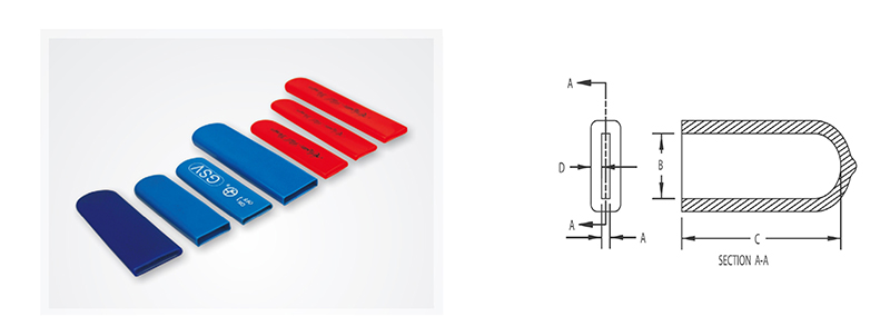 rhi plastic caps and copper busbar