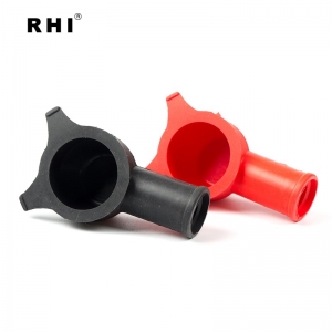 Soft silicone rubber terminal cover